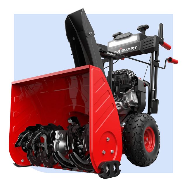 Powersmart 24 Inch Self Propelled Gas Snow Blower Via Amazon.com