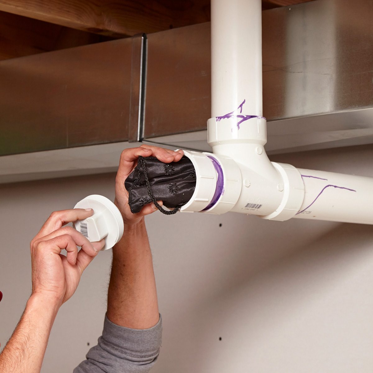 hiding space in pvc pipe