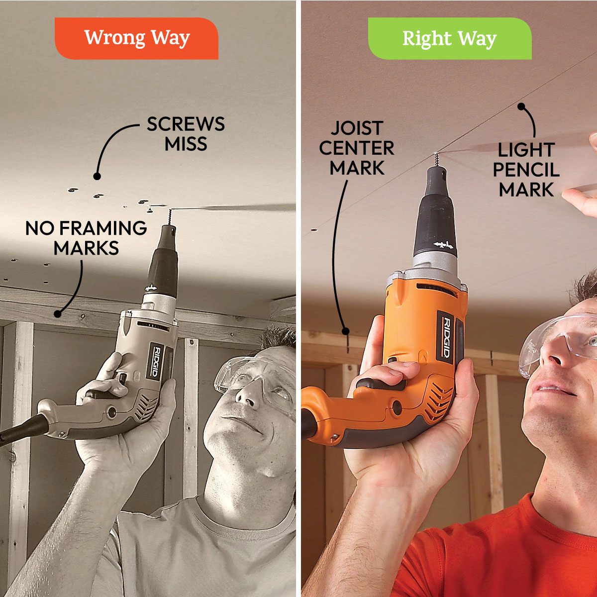 Mark Framing Locations