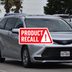 168,000 Toyota Siennas Recalled Over Faulty Seatbelts