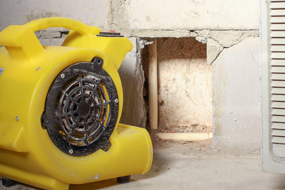 construction dryer/dehumidifier