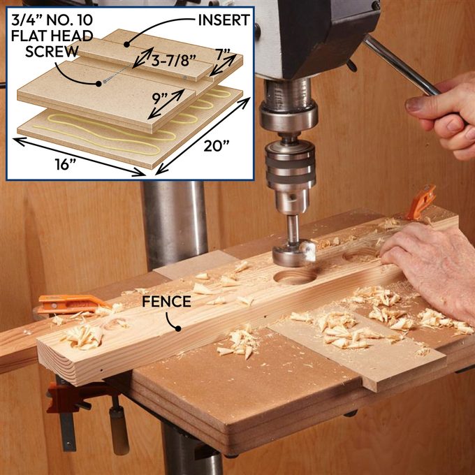 Drill Press Table