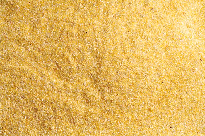 Maize semolina, Cornmeal, close-up
