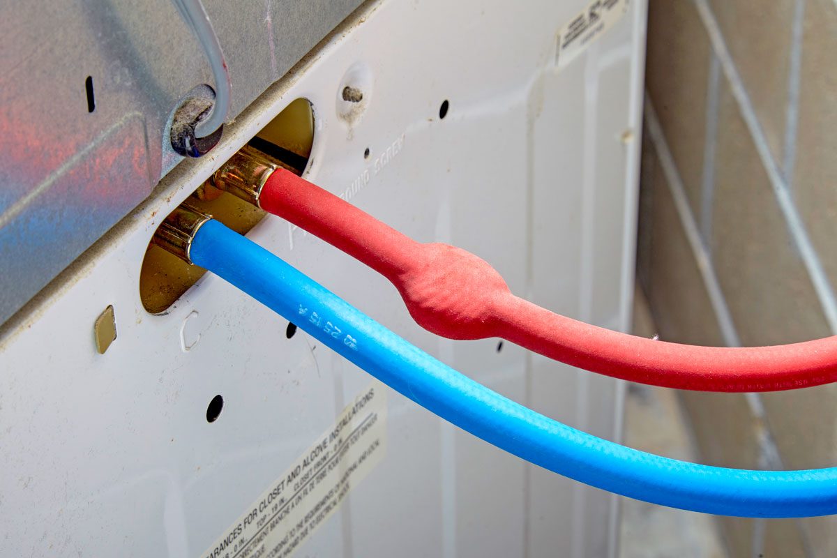 Bulge in Washing Machine Hose