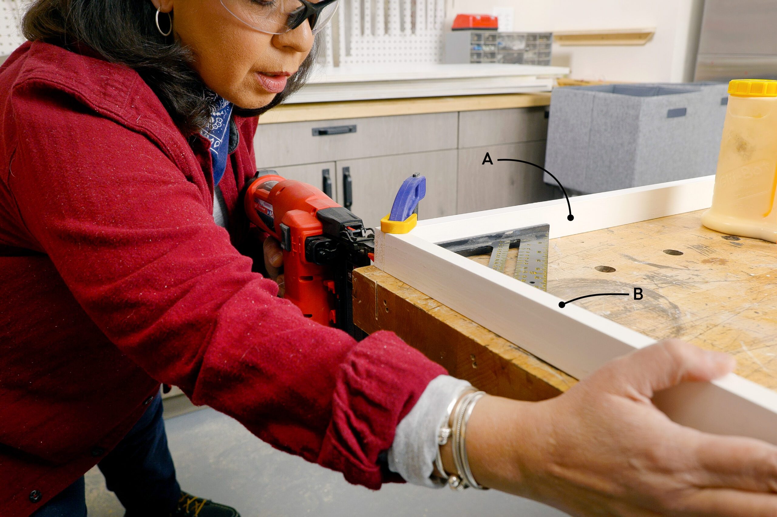 Build the top and bottom frames