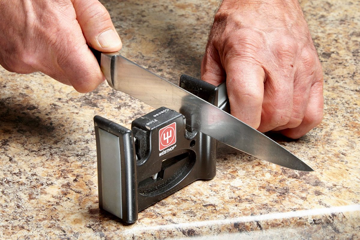 Sharpening Knives And Other Blades