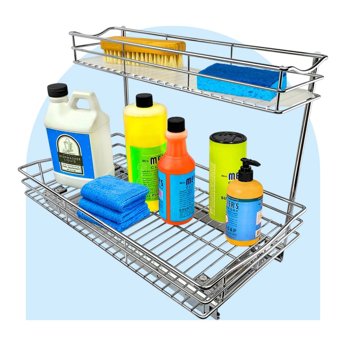 Two Tier Slide Out Drawer