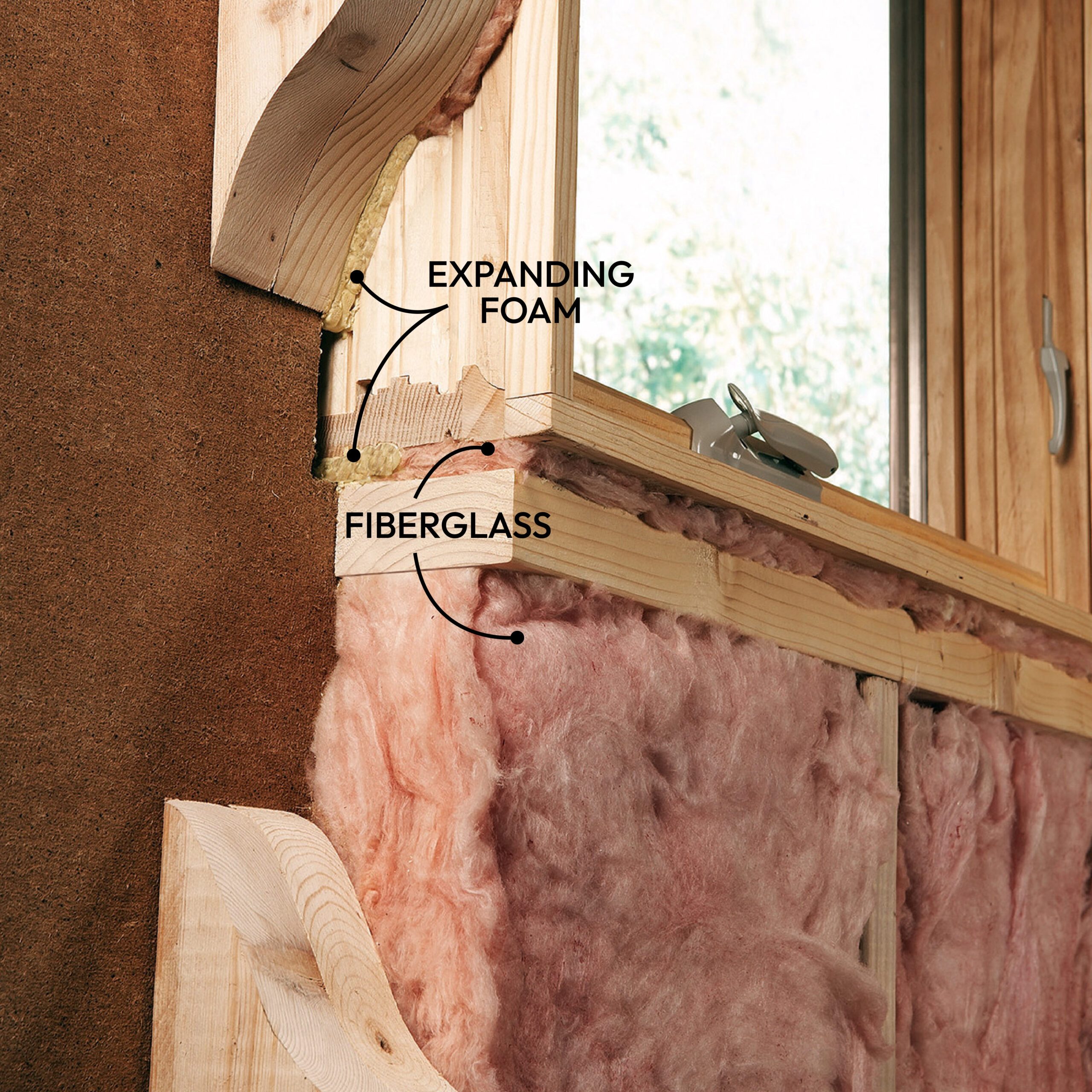 Seal Narrow Gaps with Foam