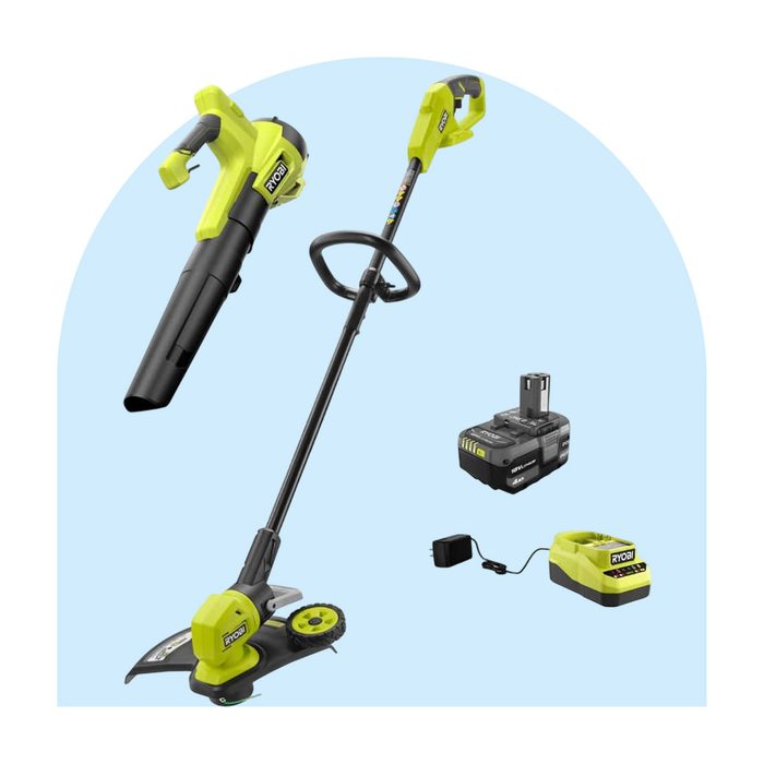 Ryobi String Trimmer And Blower Set