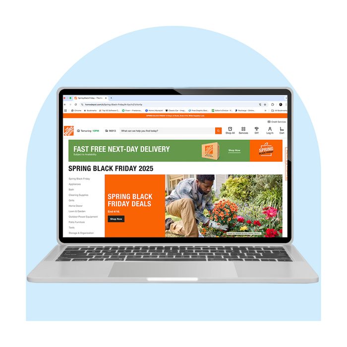 The Home Depot Spring Black Friday Via Homedepot.com