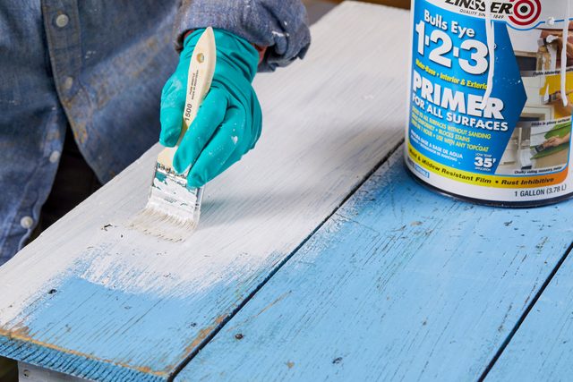 Apply A Coat Of Primer To The Top