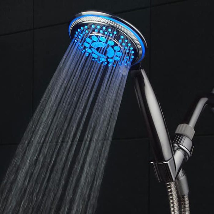 Dream Spa 5 Setting Water Temperature Colour Changing Hand Shower