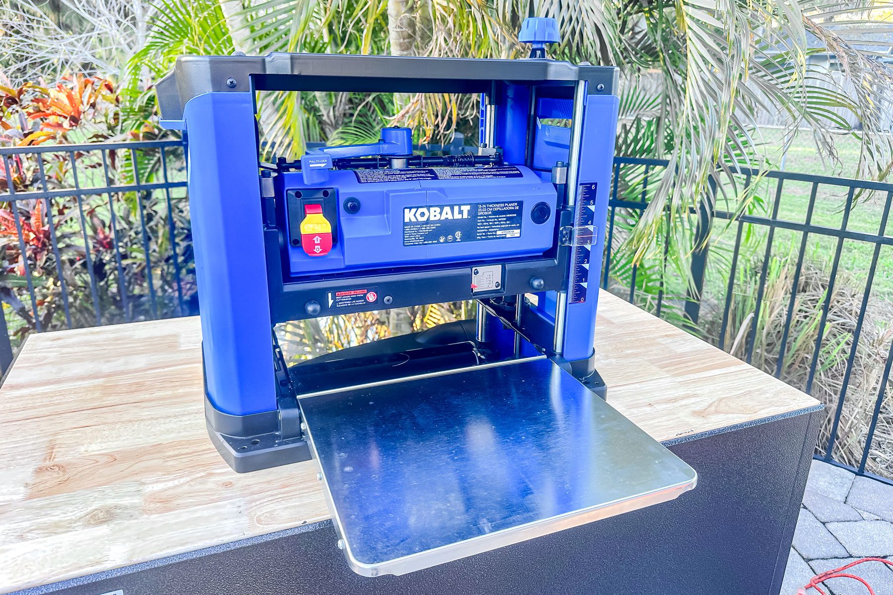 Kobalt Benchtop Planer