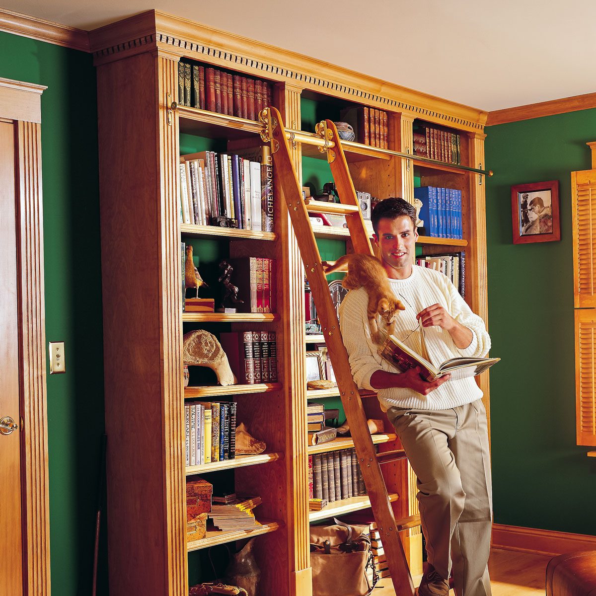 How To Build A Classic Floor To Ceiling Bookcase