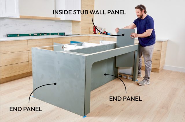 How To Build A Kitchen Island With Seating Fhm25 Island Build Install Painted Mdf Panels Md P2 03 17 86b Callouts