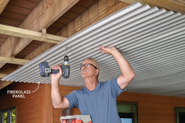How To Build An Under Deck Roof