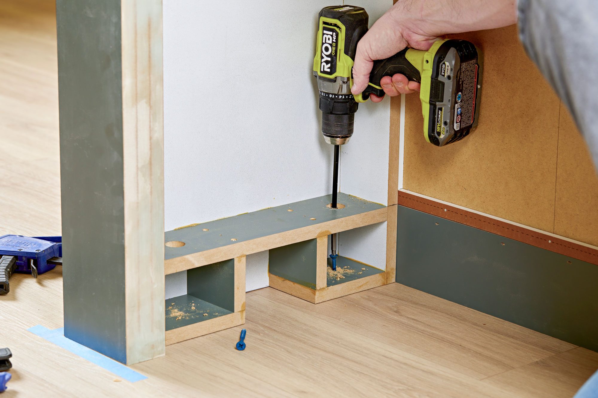 Secure The Island To The Floor