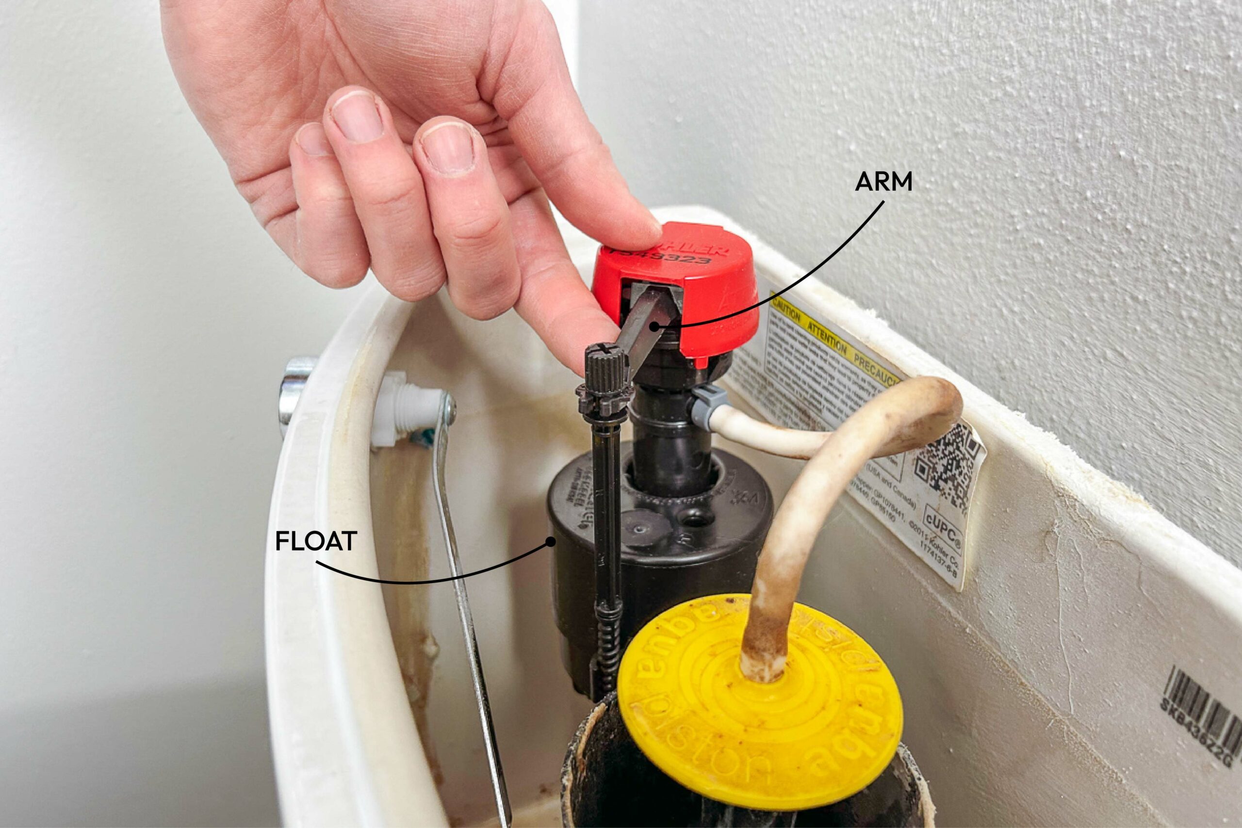 The Diyer's Guide To Toilet Fill Valve Replacement Fhmvs25 Mf 02 06 Toiletfillvalve 12 Callouts