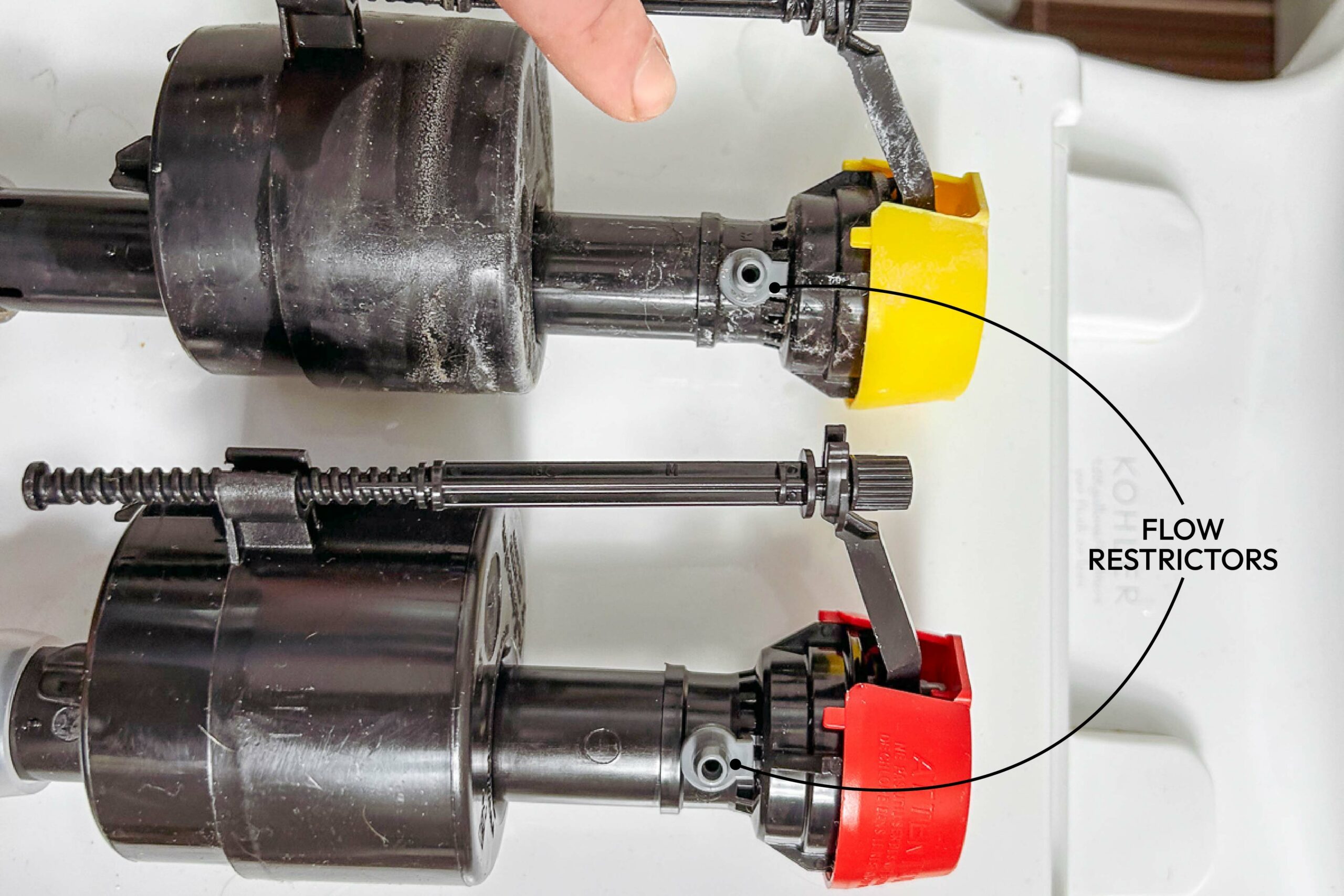 The Diyer's Guide To Toilet Fill Valve Replacement Fhmvs25 Mf 02 06 Toiletfillvalve 7 Callouts