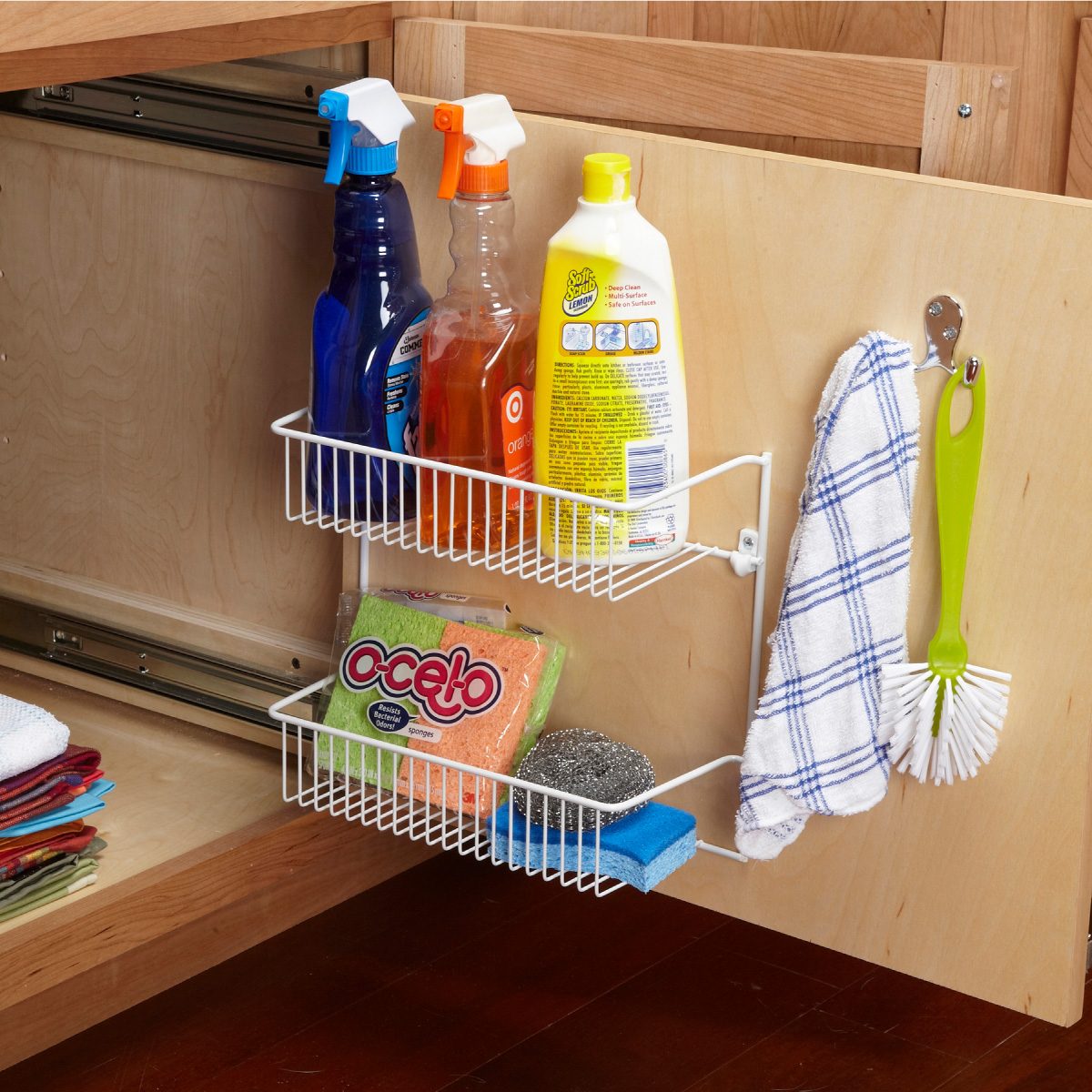Cheap Diy Kitchen Cabinet Add Ons Rollout Storage Panel