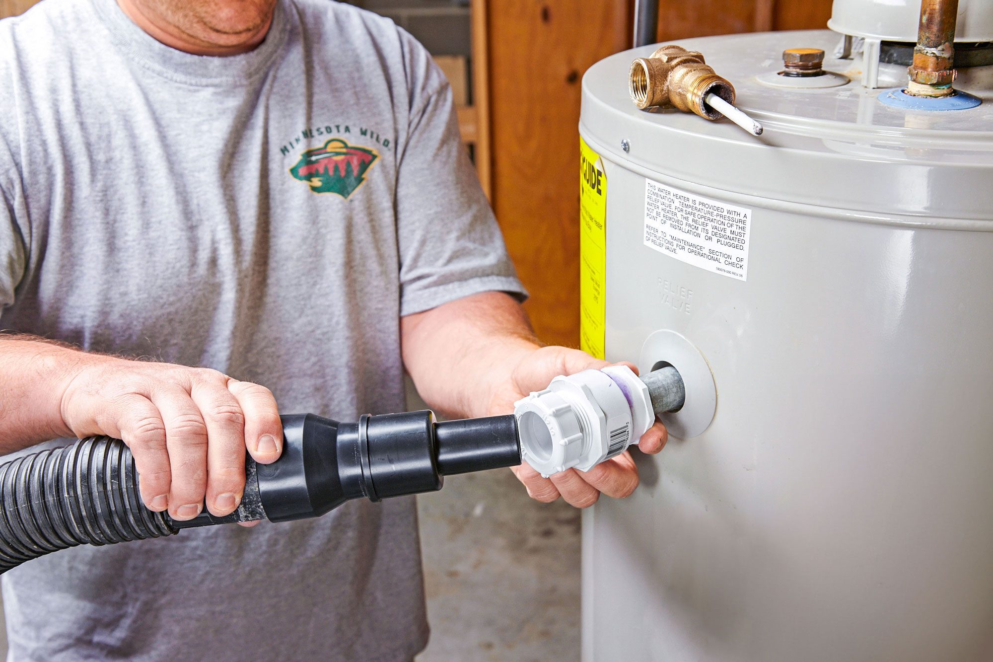 Drain Water Heater Liquid