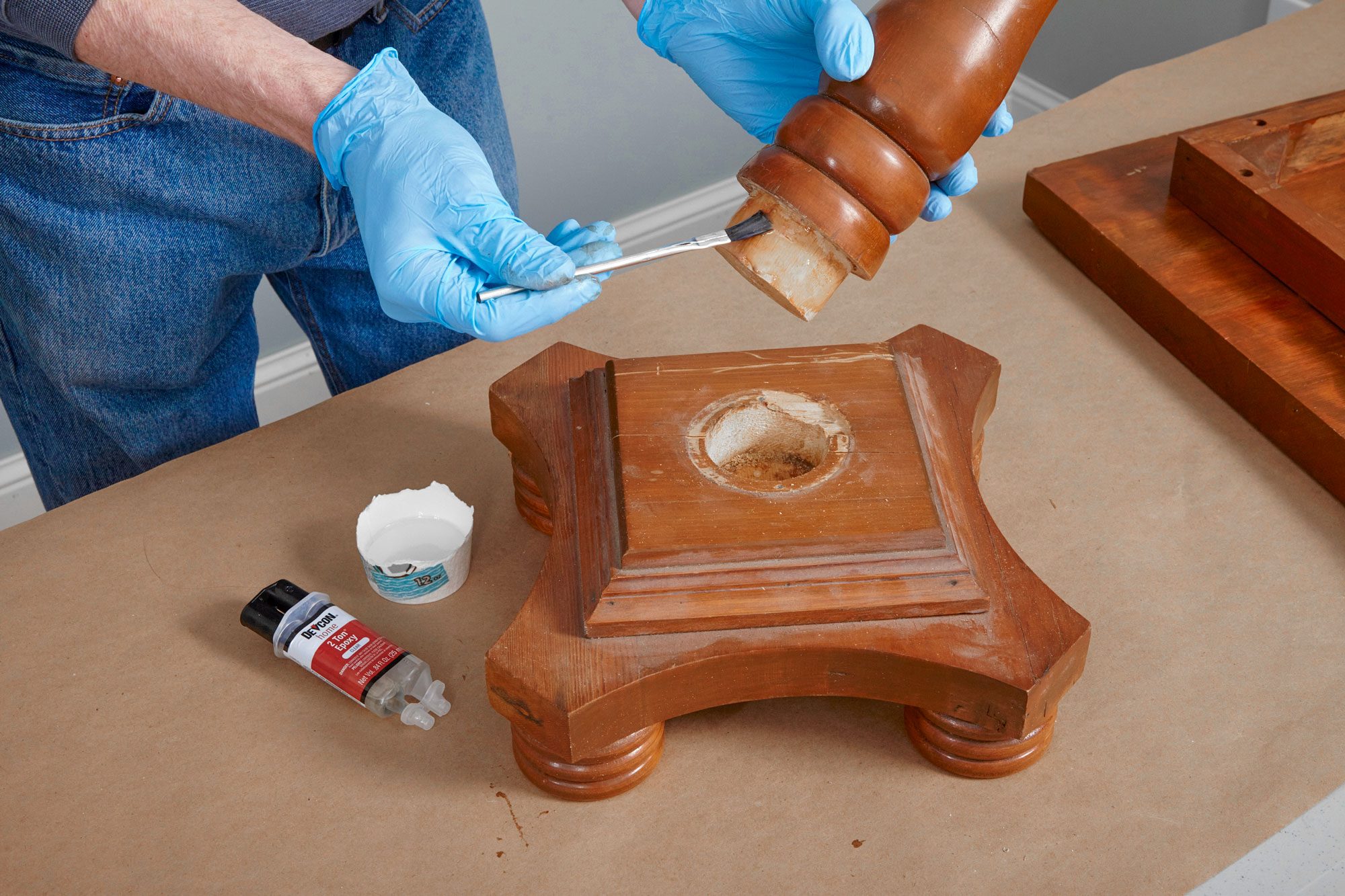 Epoxy A Sloppy Joint