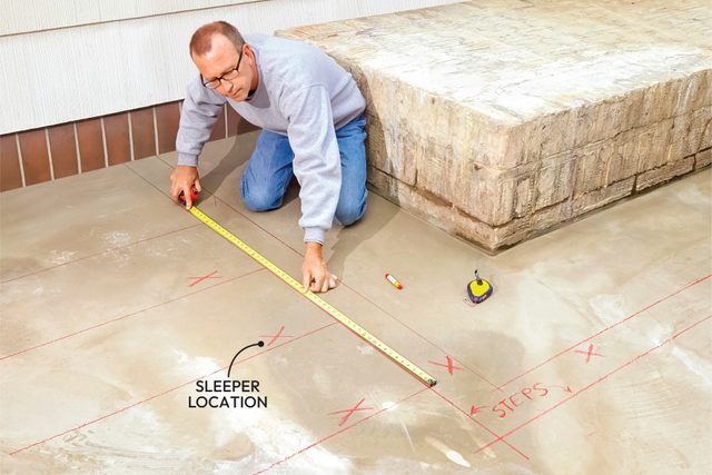 How To Build A Deck Over A Concrete Patio