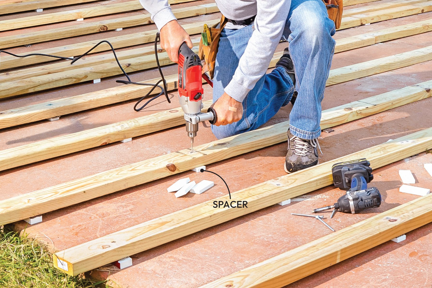 How To Build A Deck Over A Concrete Patio