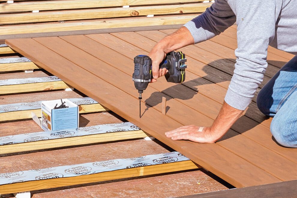 How To Build A Deck Over A Concrete Patio