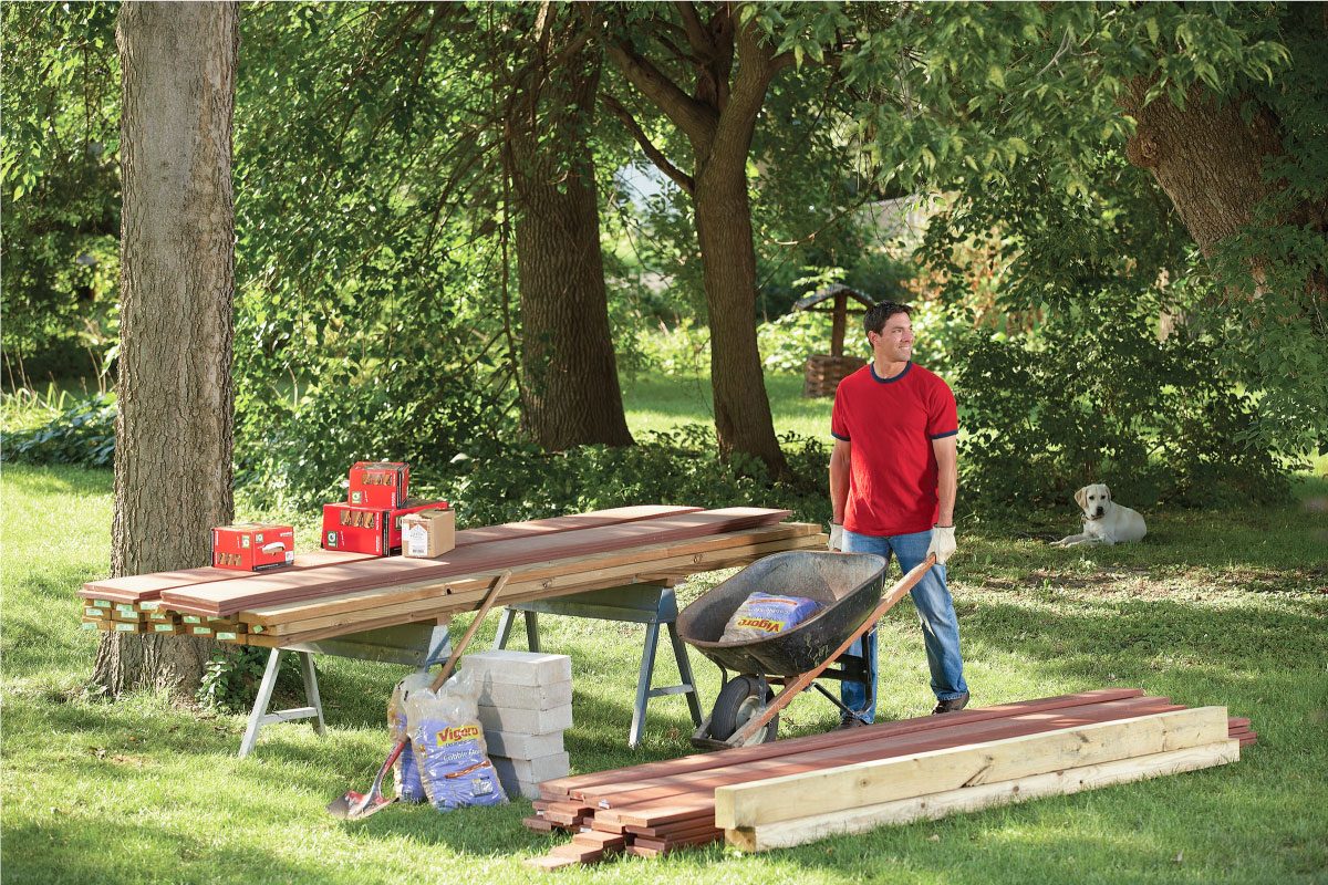 How To Build A Floating Deck