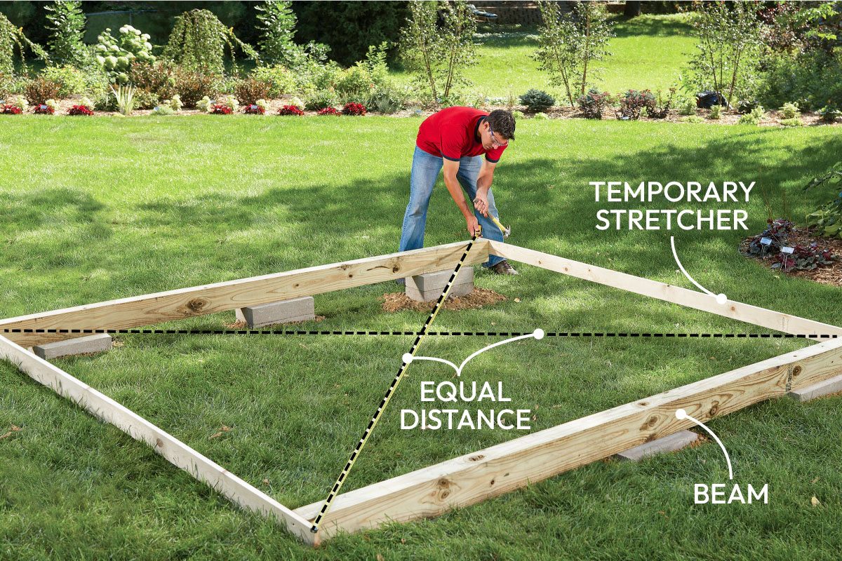 How To Build A Floating Deck