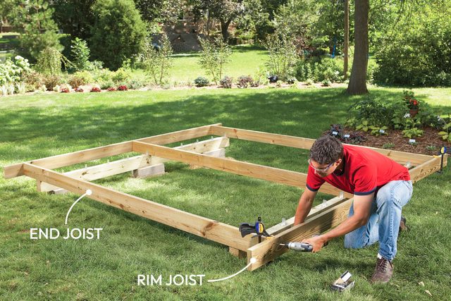 How To Build A Floating Deck