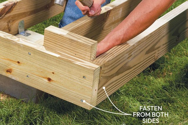 How To Build A Floating Deck