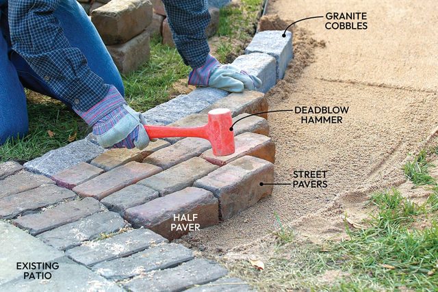 How To Build A Brick Walkway In The Garden