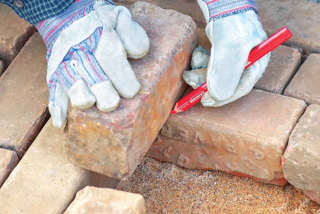 How To Build A Brick Walkway In The Garden