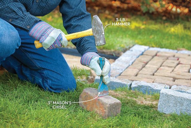 How To Build A Brick Walkway In The Garden