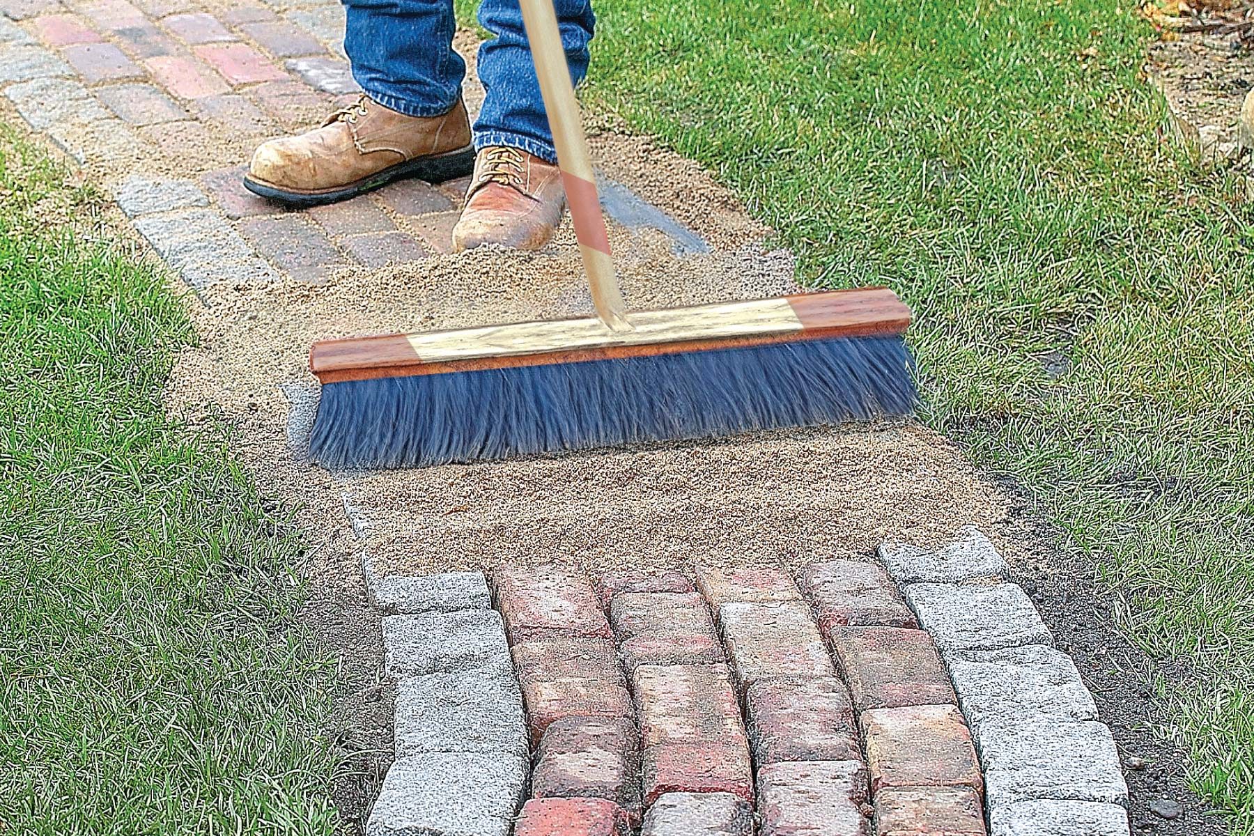 How To Build A Brick Walkway In The Garden