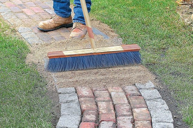 How To Build A Brick Walkway In The Garden