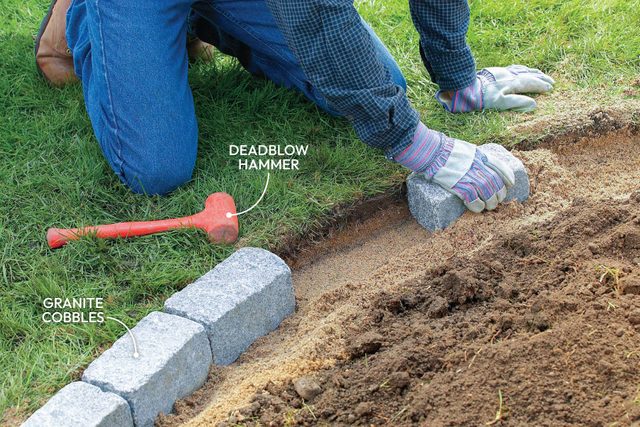 How To Build A Brick Walkway In The Garden