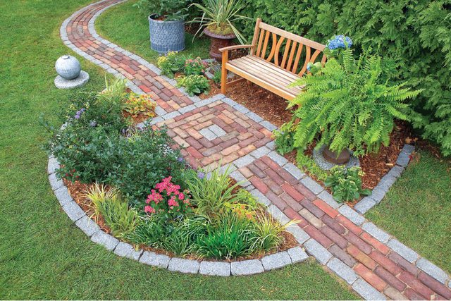 How To Build A Brick Walkway In The Garden