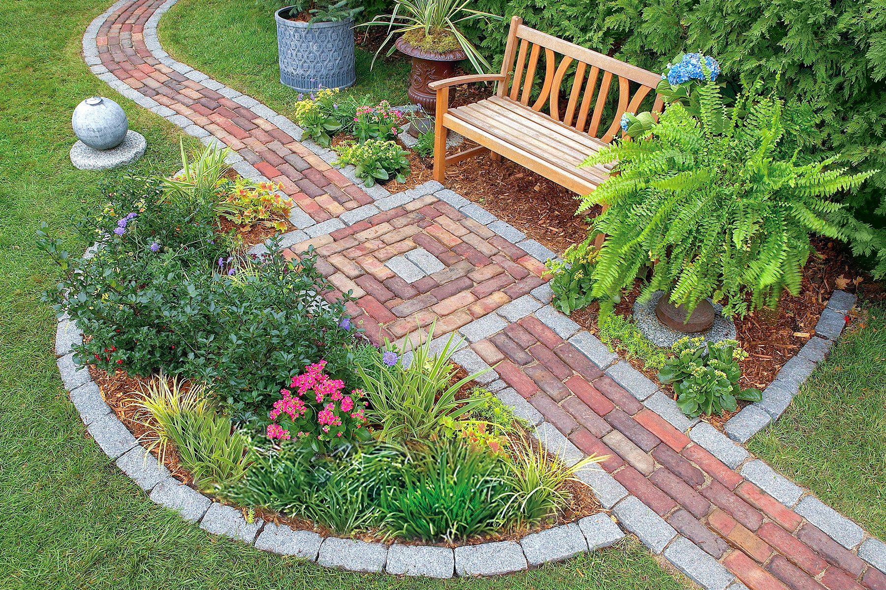 How To Build A Brick Walkway In The Garden 