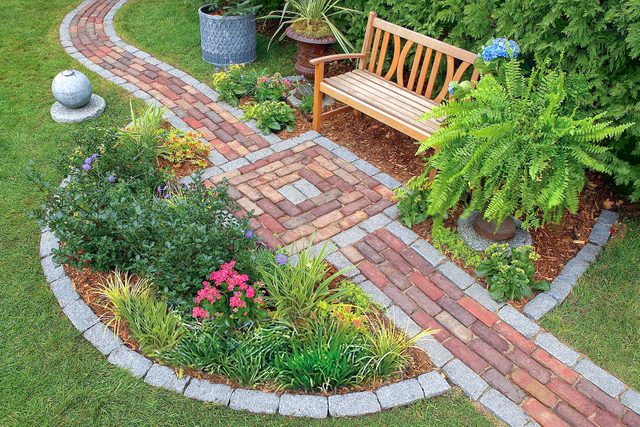 How To Build A Brick Walkway In The Garden