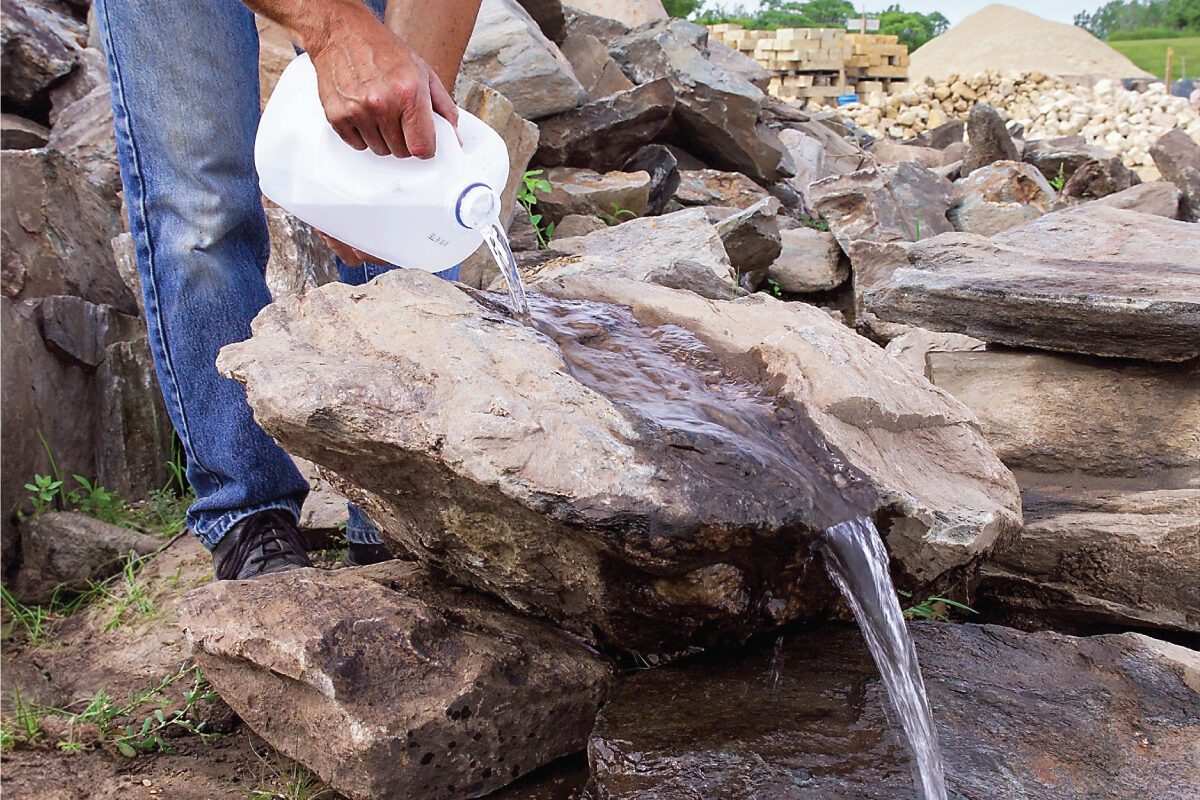 How To Build A Water Feature Thats Low Maintenance Find the Right Fountain Stone