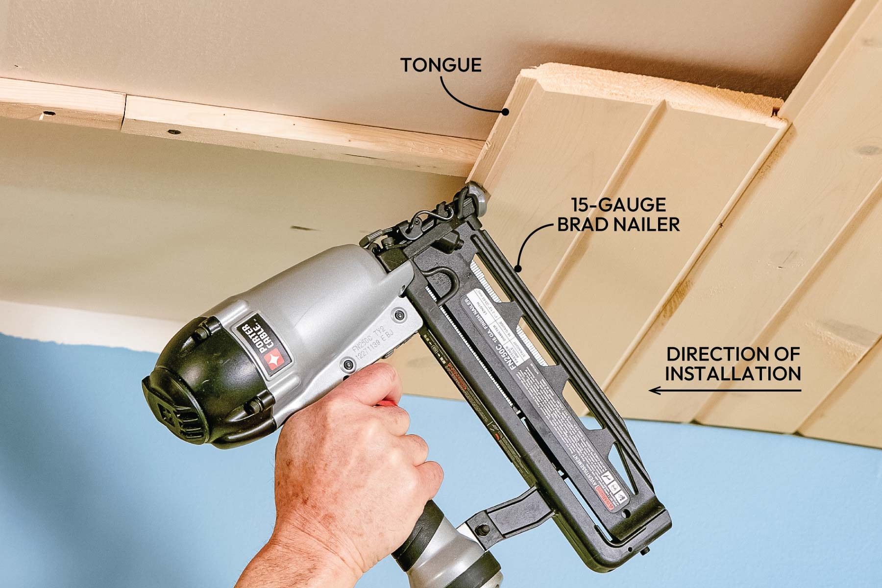 How To Install A Tongue And Groove Ceiling