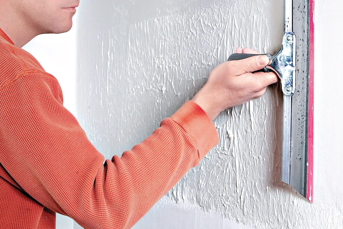 How To Skim Coat Walls Change Directions for the Second Coat