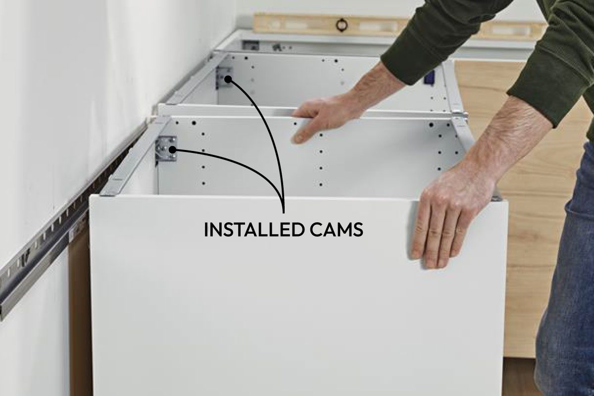 Install The Base Cabinets
