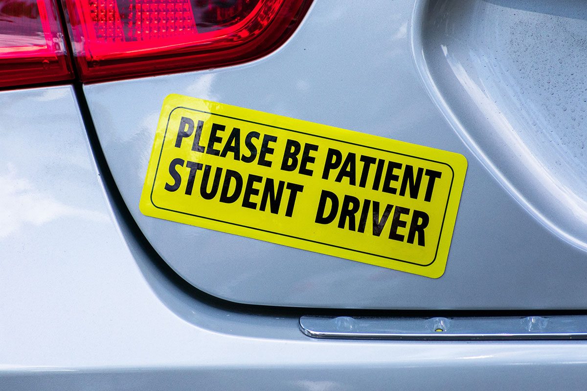 Student Driver Stickers—Do They Really Do Anything?