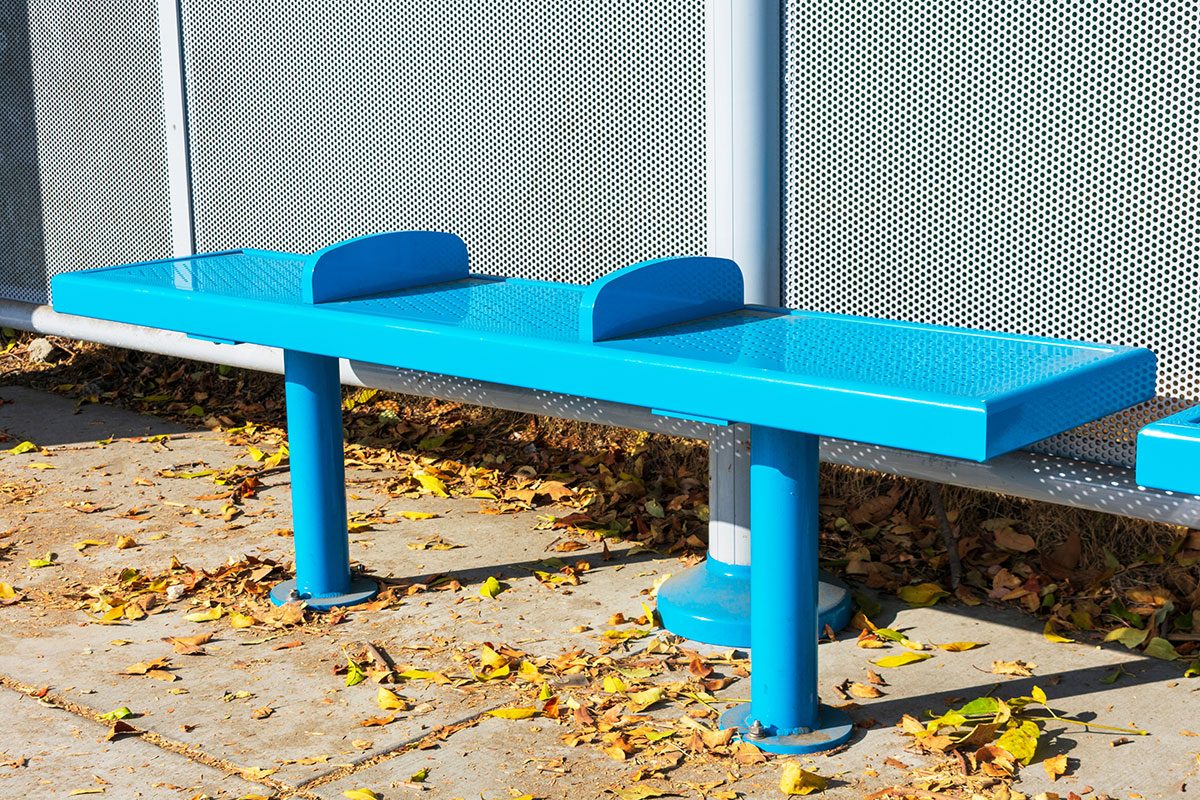 If You See Random Bars on Park Benches, This Is What It Means