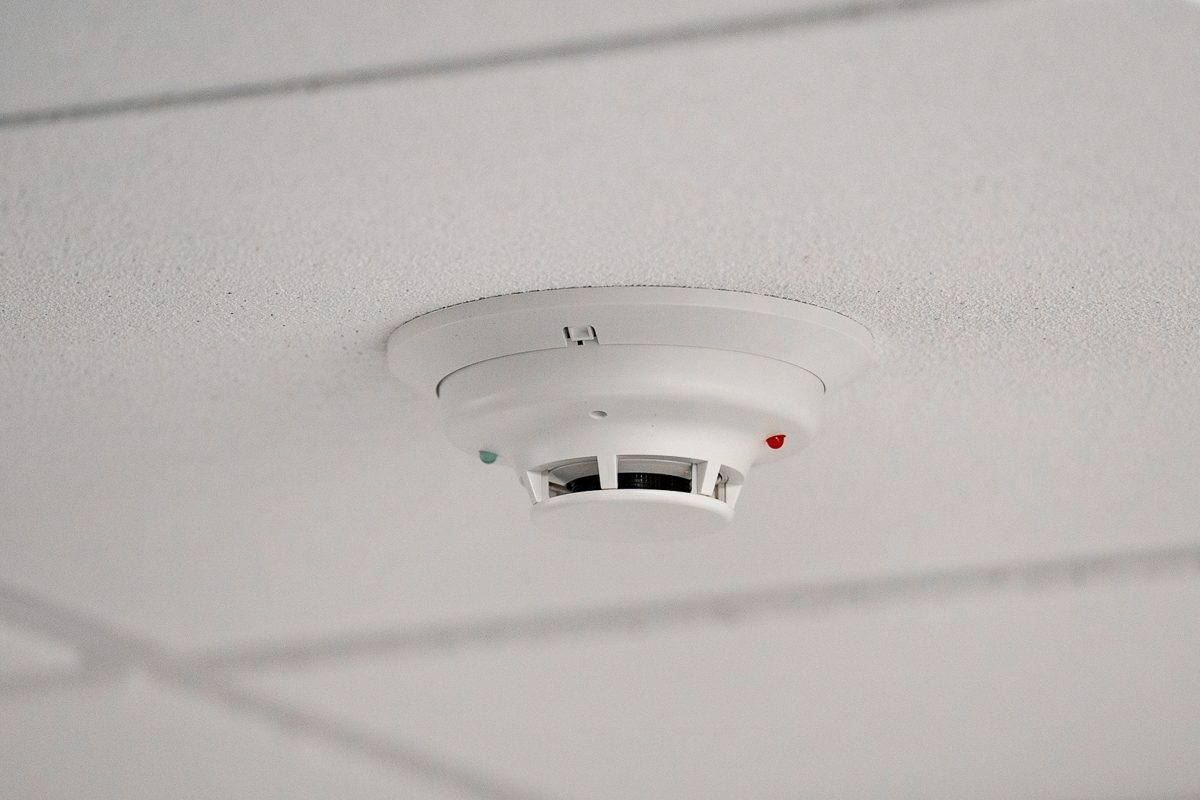 modern smoke detector