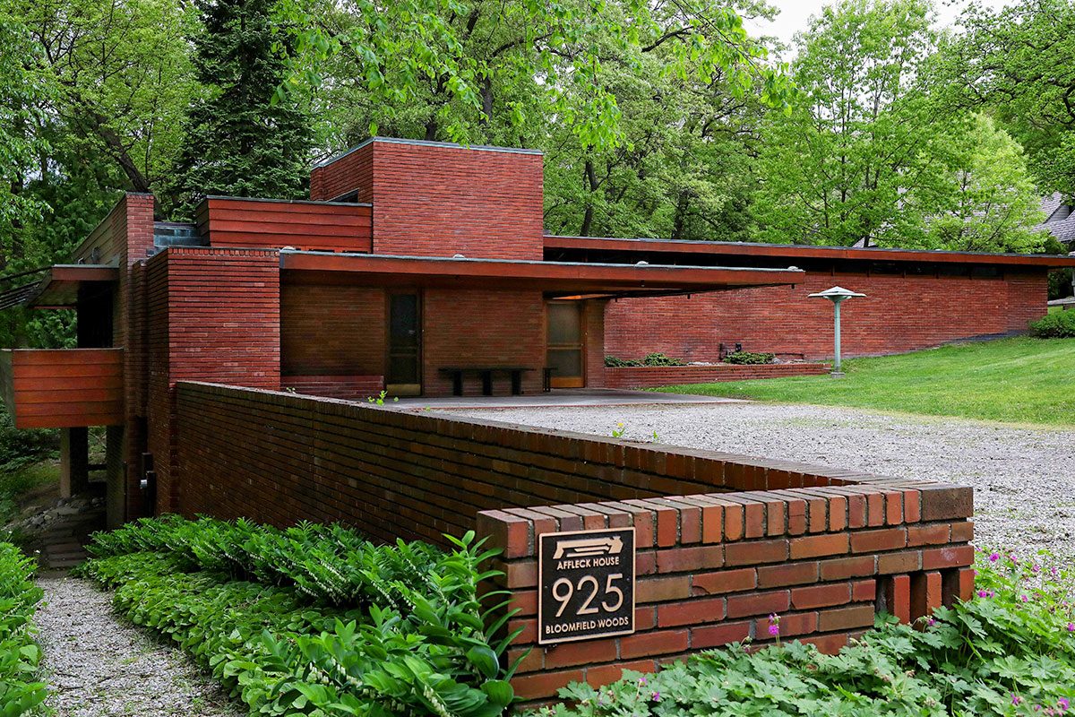 Frank Lloyd Wright-Designed Home